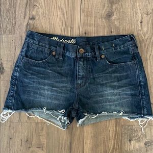 Madewell cutoff shorts- size 26